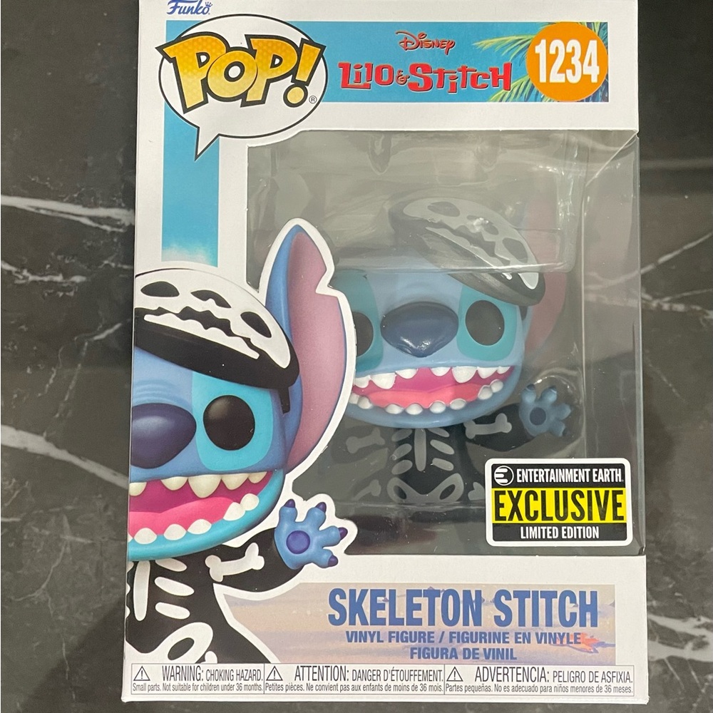 Skeleton stitch Funko pop